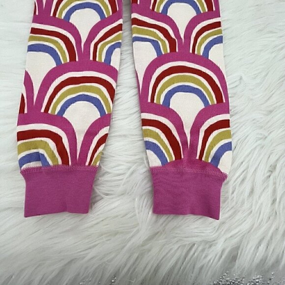 NEW Hanna Andersson Girls Rainbow Unicorn Long John PJ Pajama Set Size 3T 90 - Picture 9 of 14